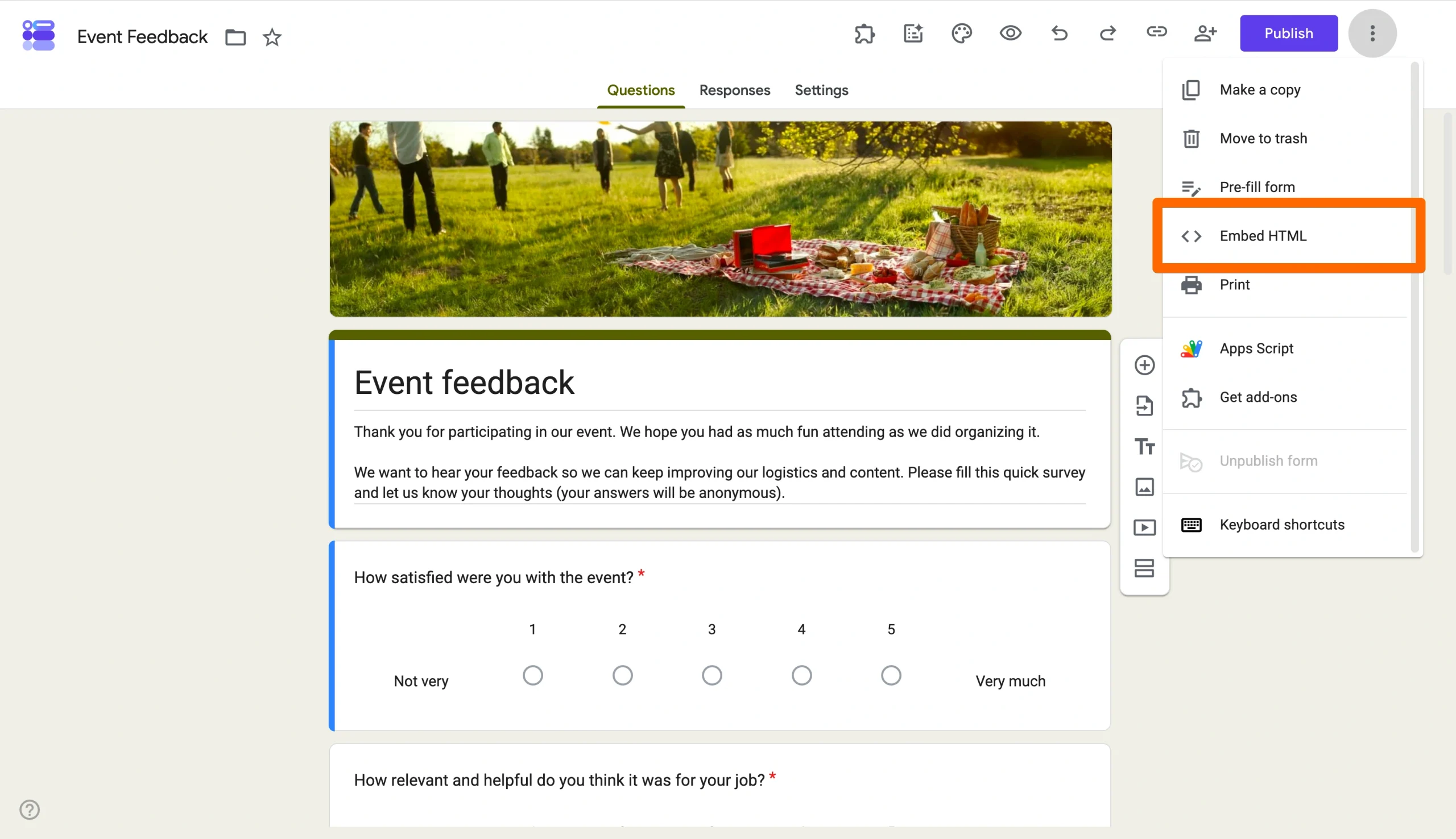 How to embed Google Forms into your WordPress site Image-2