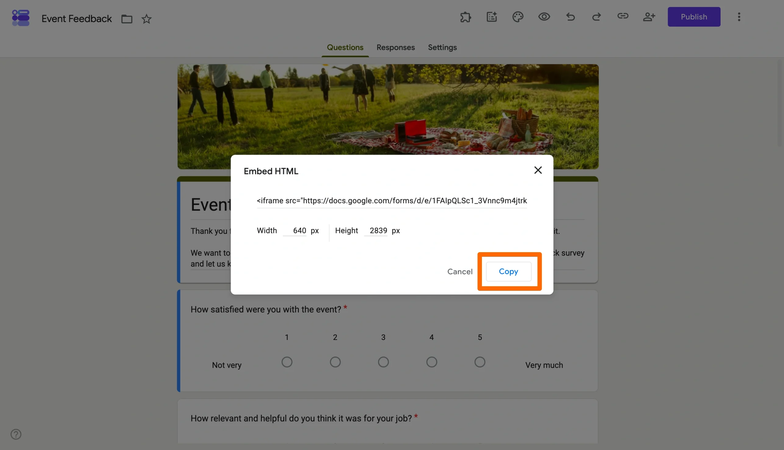How to embed Google Forms into your WordPress site Image-3
