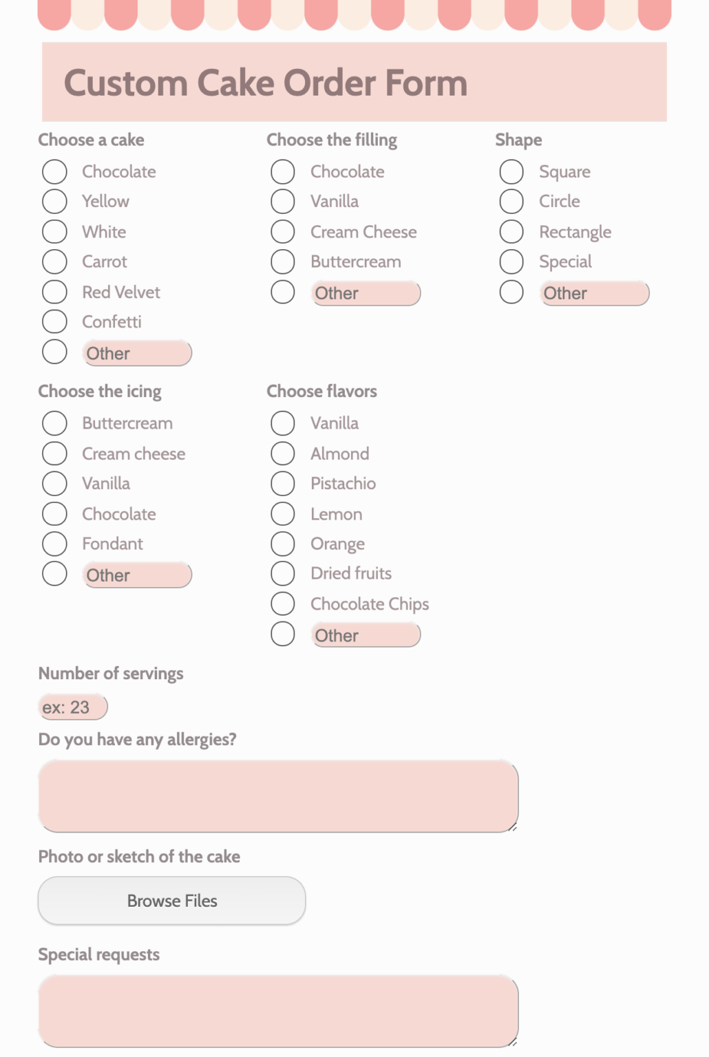 How to price a cake The Jotform Blog