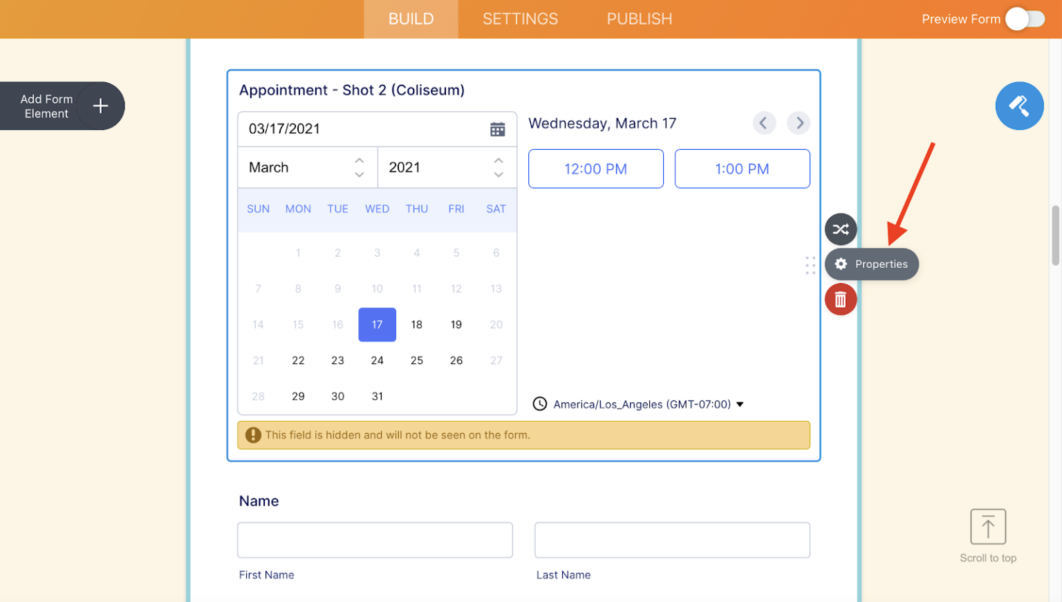 Schedule followup appointments and reminders with Jotform The