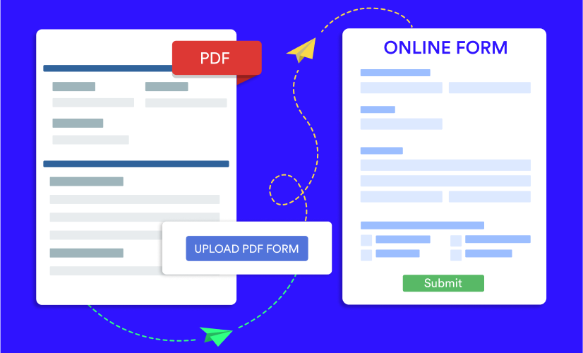 Como enviar um formulário em PDF online