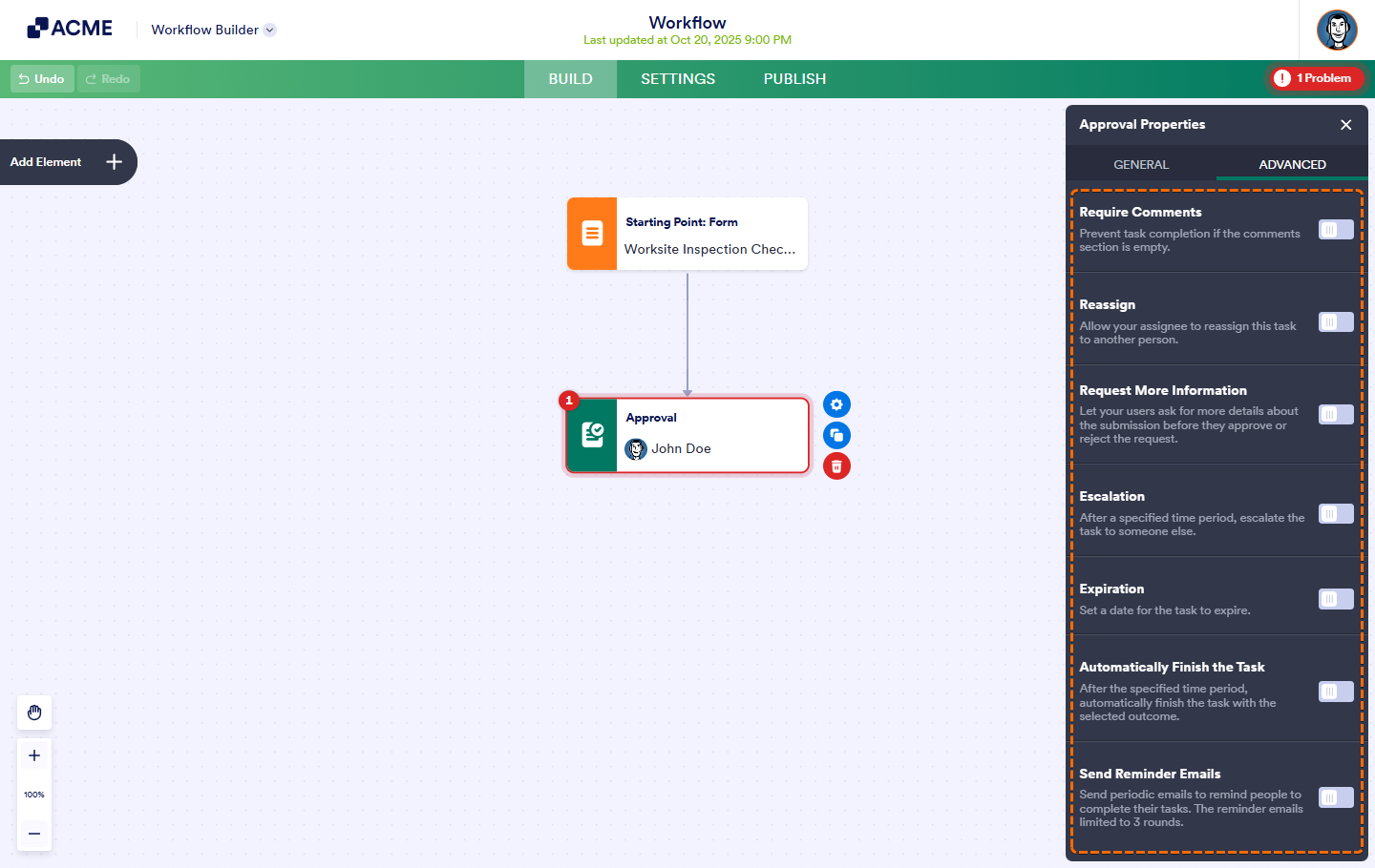 How to Set Up an Approval Element in Your Workflow Image-1