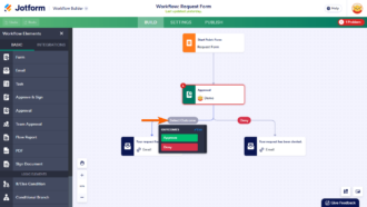 How to Set Up Approval Element in Jotform Workflows