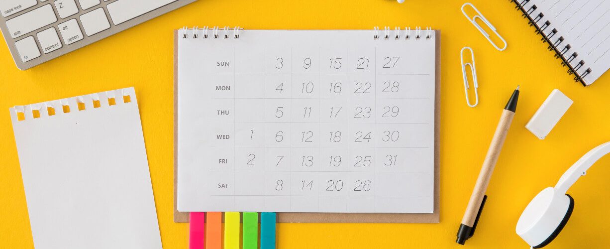 How to create a realistic event planning timeline
