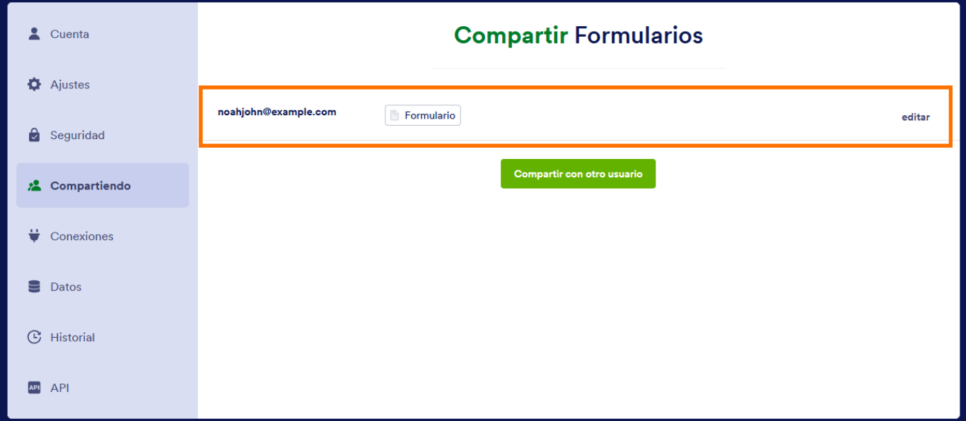 Cómo compartir formularios con otros usuarios en Jotform Empresarial Image-5