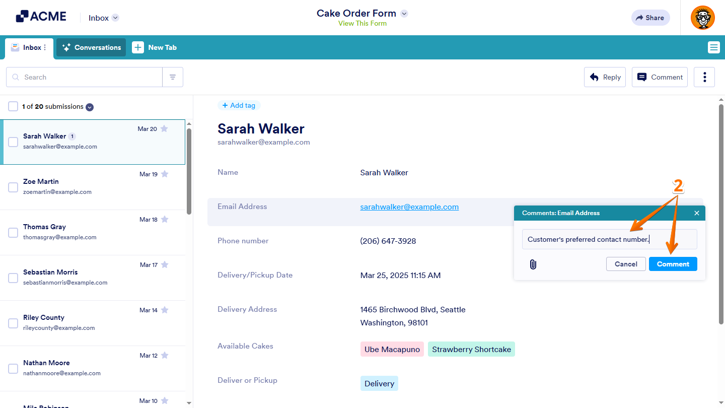 How to Add Comments in Inbox Image-6
