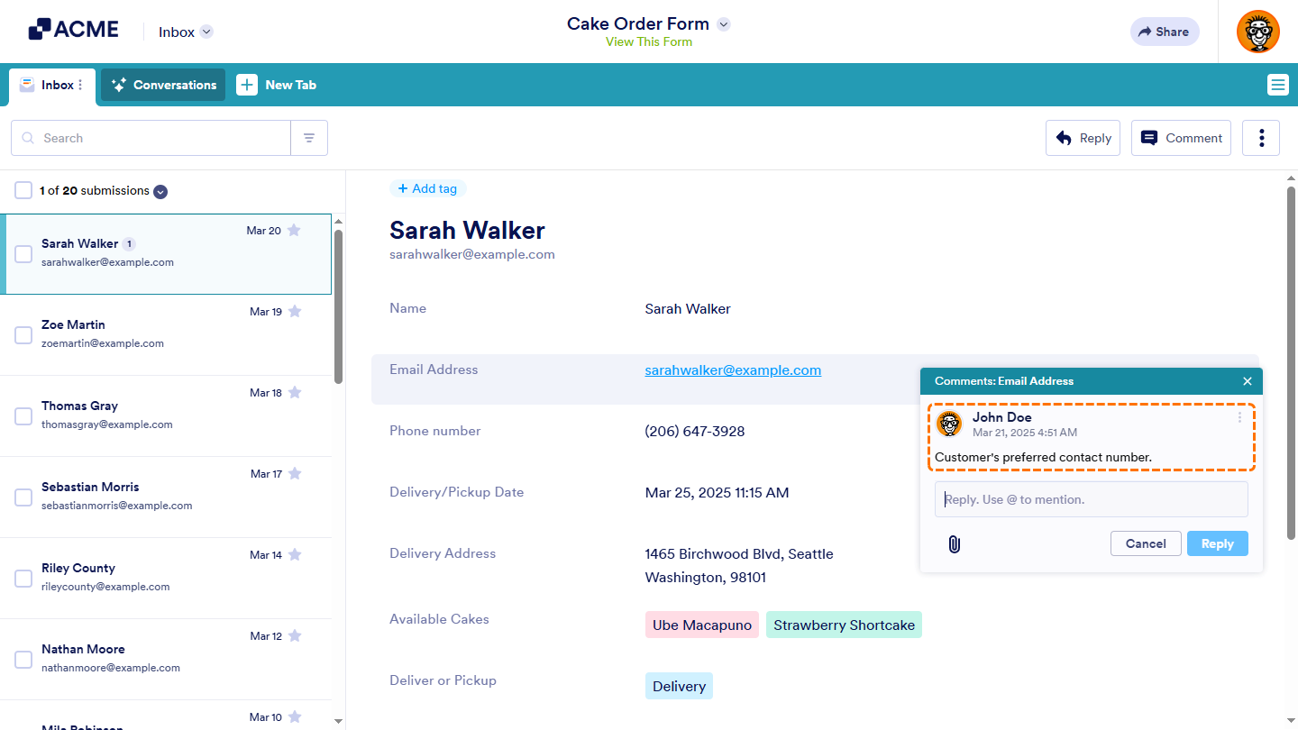 How to Add Comments in Inbox Image-7
