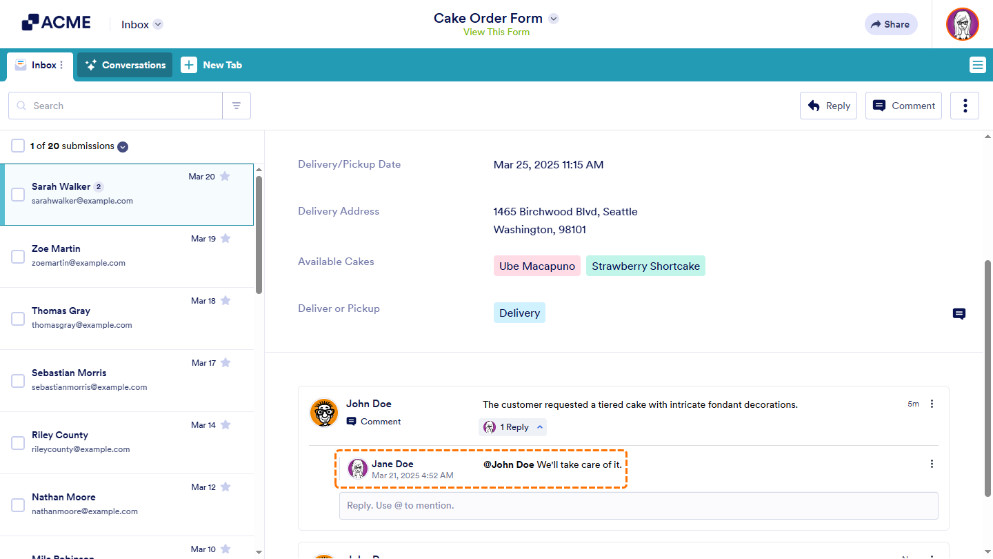 How to Add Comments in Inbox Image-10