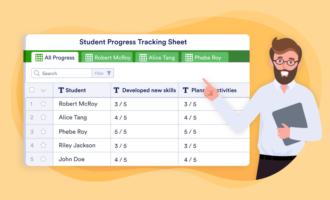 How to track student progress