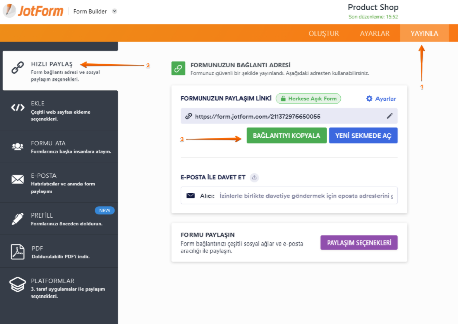 Wix Sitenize Form Ekleme