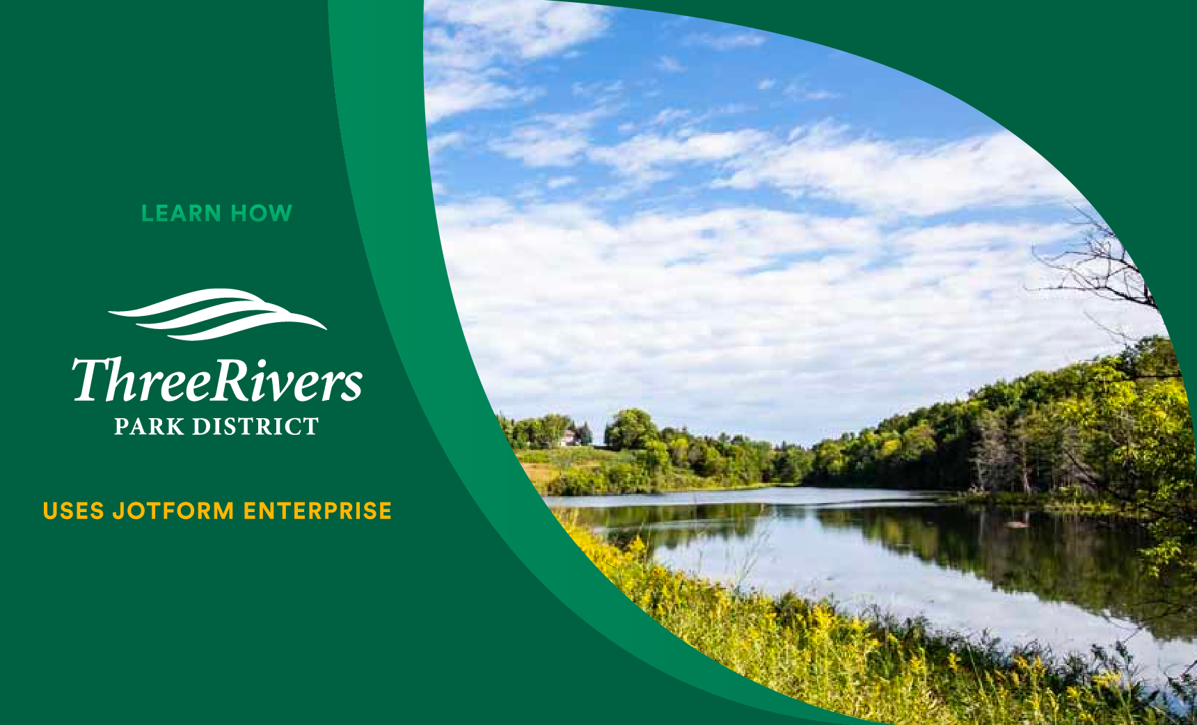Three Rivers Park District manages 27,000 acres with Jotform Enterprise