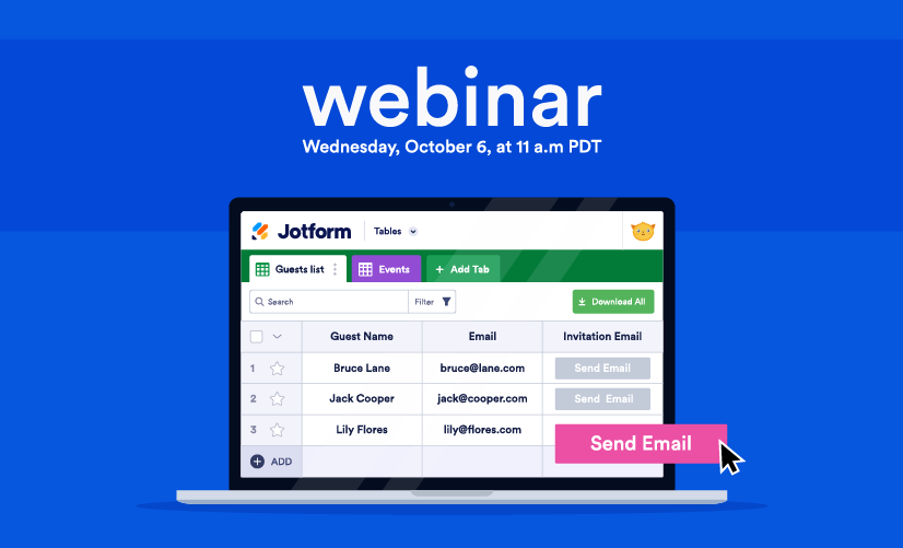 Webinar: Introducing Jotform Action Buttons