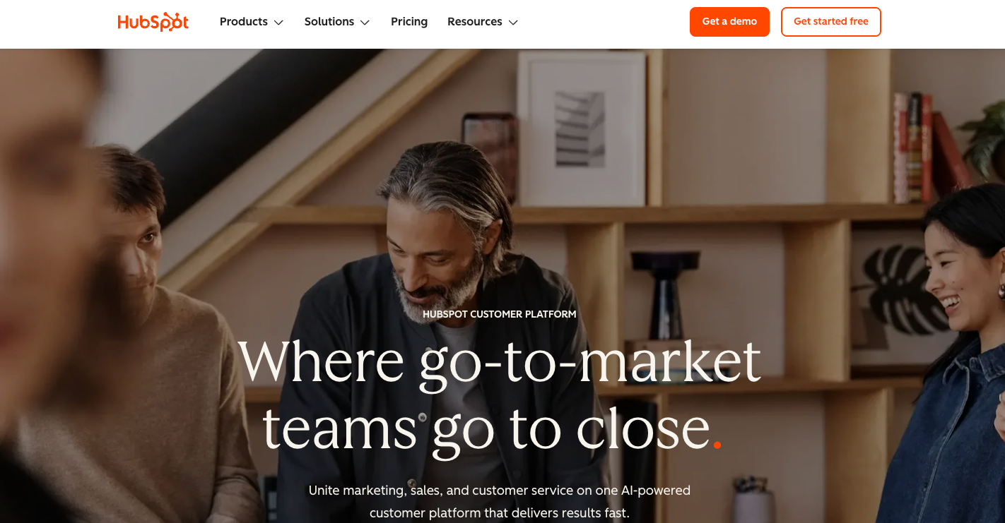 HubSpot Landing Page