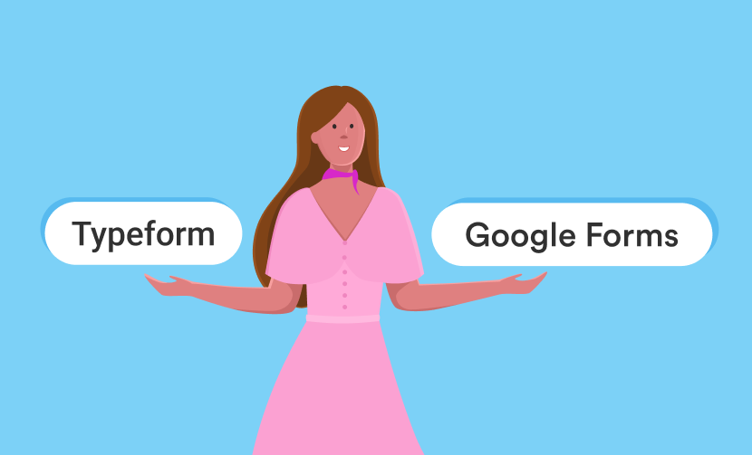 Comparación de Typeform frente a los Formularios de Google