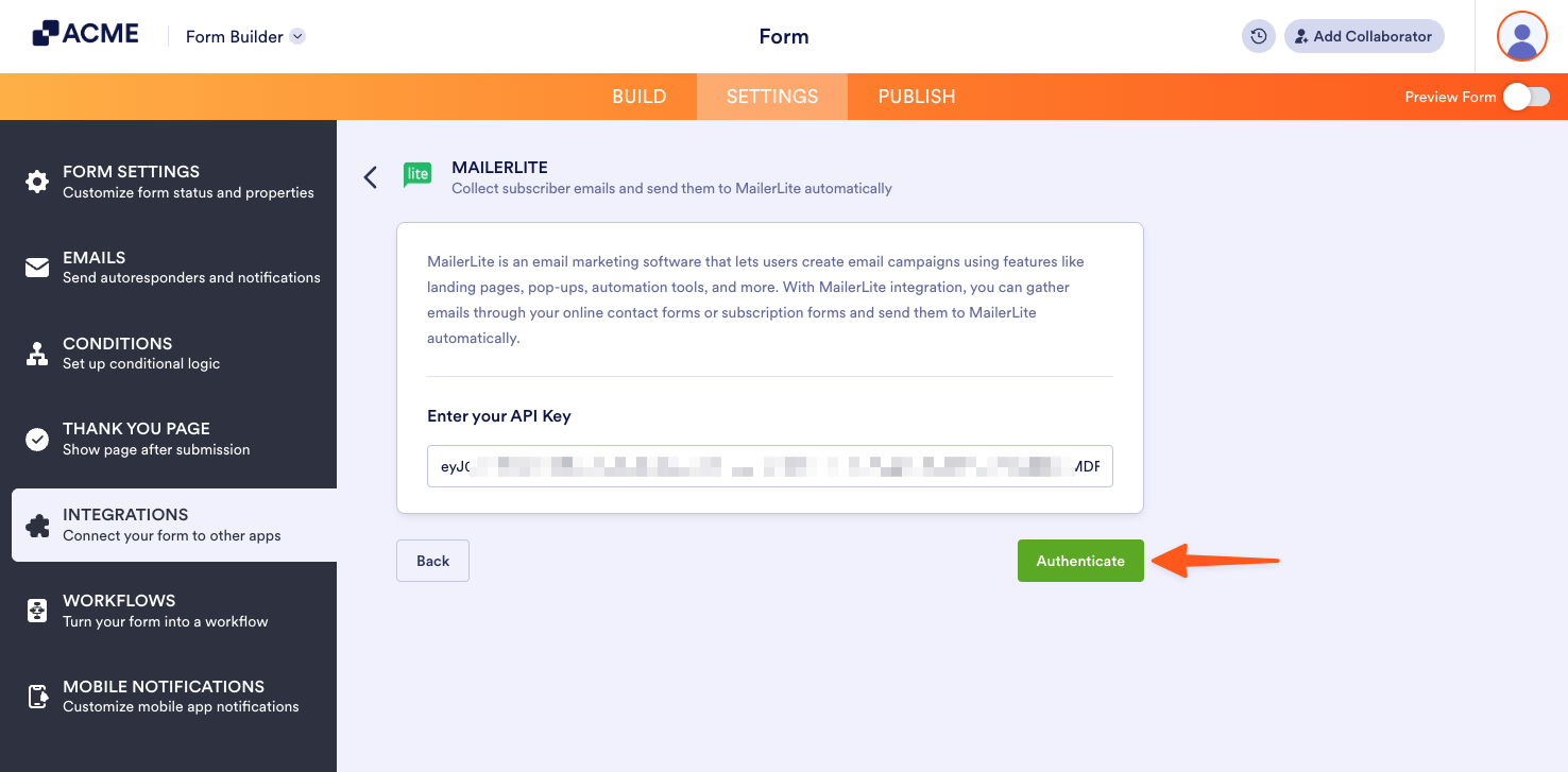 How to Integrate with MailerLite Image-2