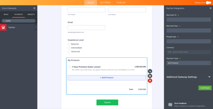 Collect payments the easy way with Jotform and PayFast | Jotform Blog