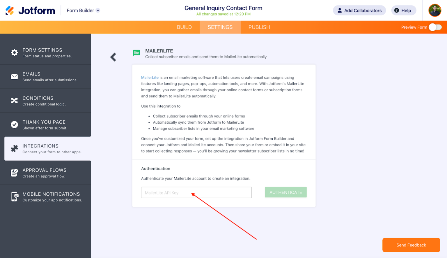 Boost email marketing with Jotform’s new MailerLite integration The