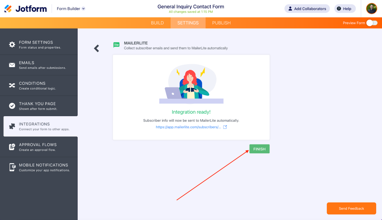 Boost email marketing with Jotform’s new MailerLite integration The