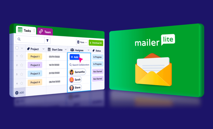 New Assignee feature and MailerLite integration fuel Enterprise automation