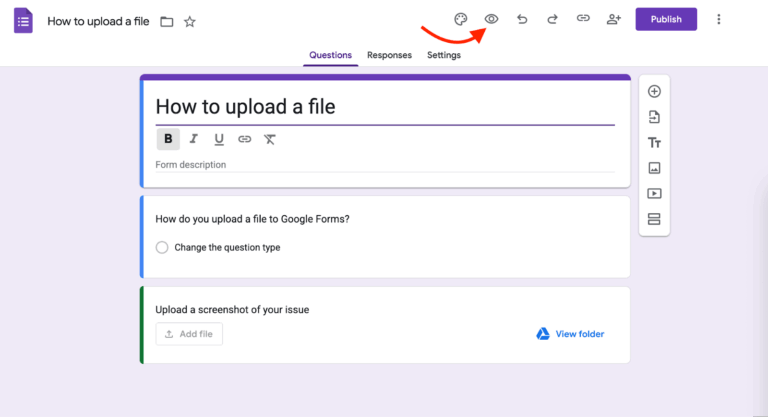 How to add file upload in Google Forms | Jotform Blog