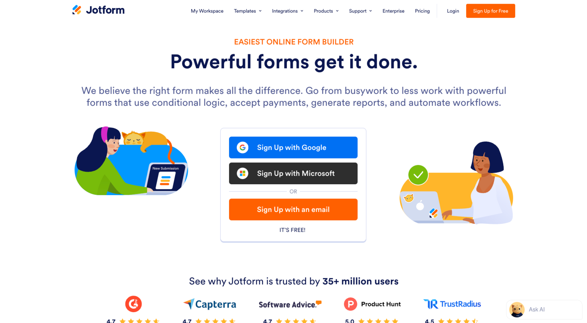 Jotform vs Microsoft Forms in 2026 Which form builder is better? The