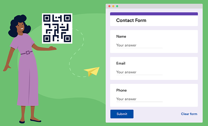 How to create a QR code for a Google form