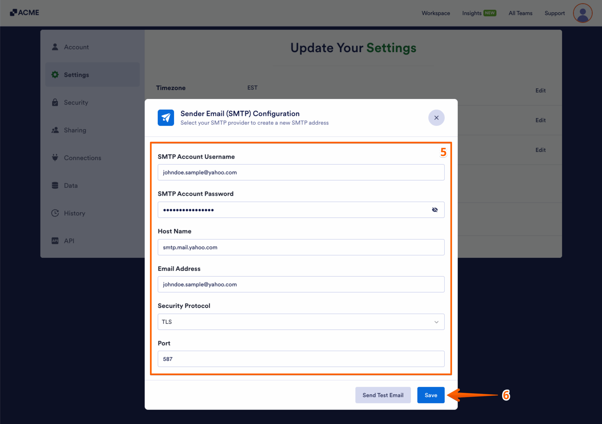 SMTP Setup for Free Email Address Like Hotmail, AOL, and Yahoo Image-4