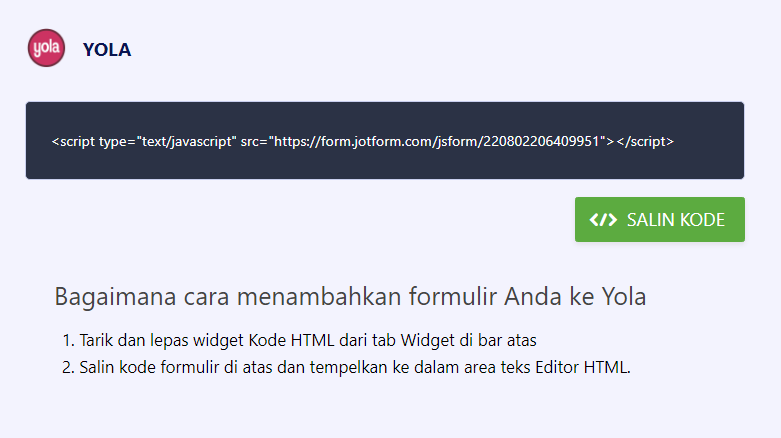 Cara Menambahkan Formulir di Yola Image-3