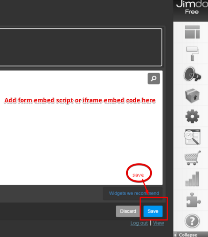 Cara Menambahkan Formulir di Jimdo Image-4