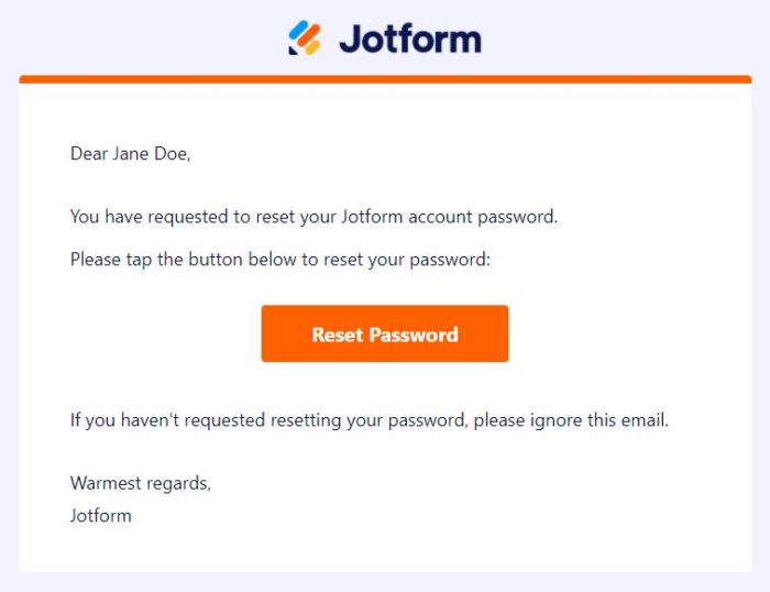 Comment réinitialiser le mot de passe de votre compte Jotform Image-4
