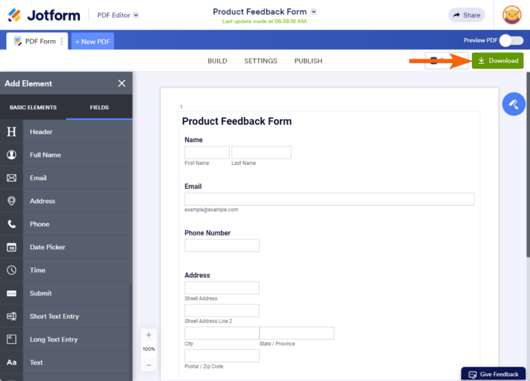 How to Create a PDF Form