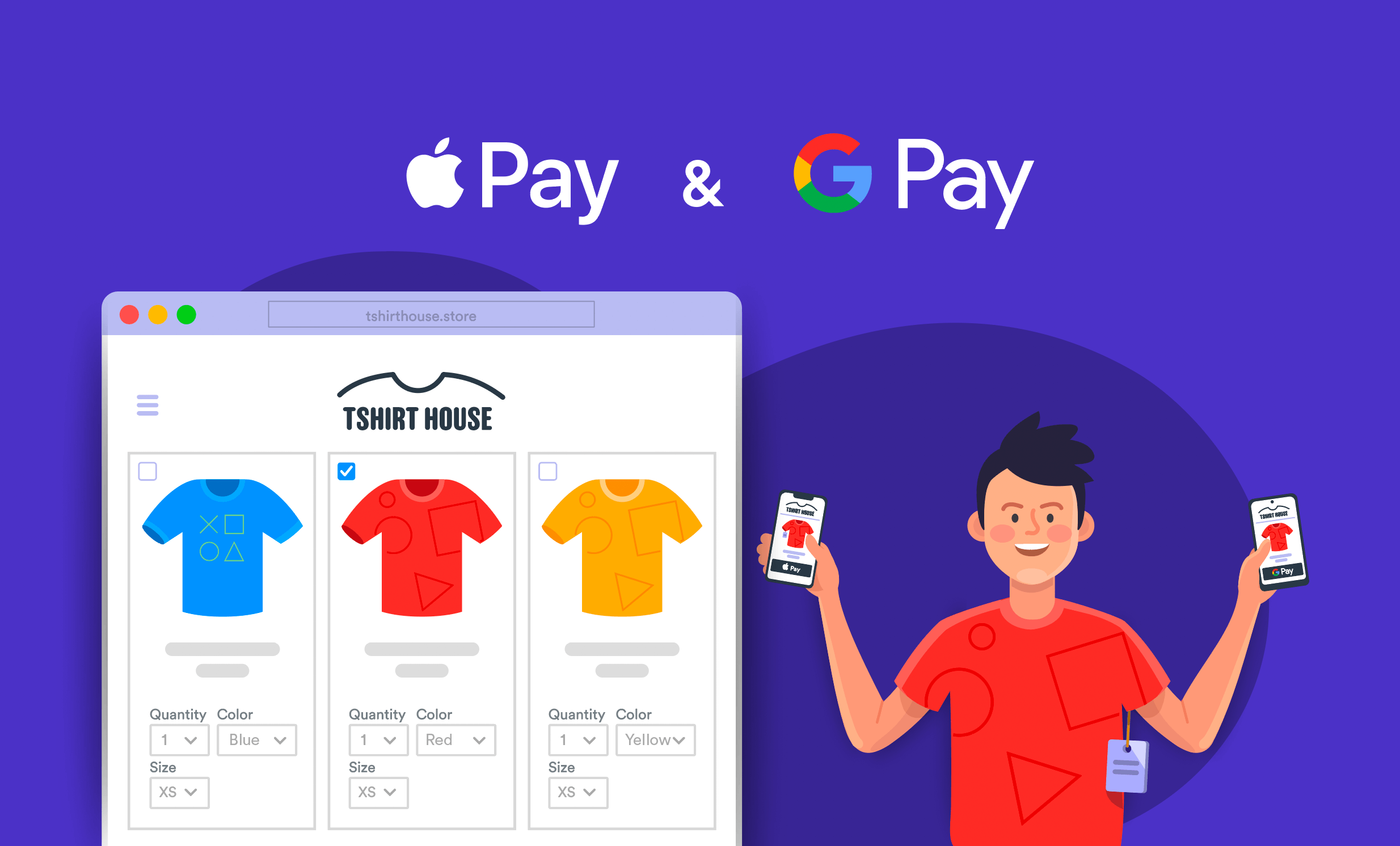 Announcing Apple Pay and Google Pay directly on your forms