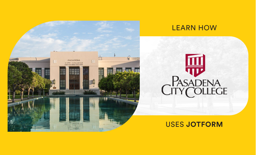 Pasadena City College improves student outcomes with Jotform