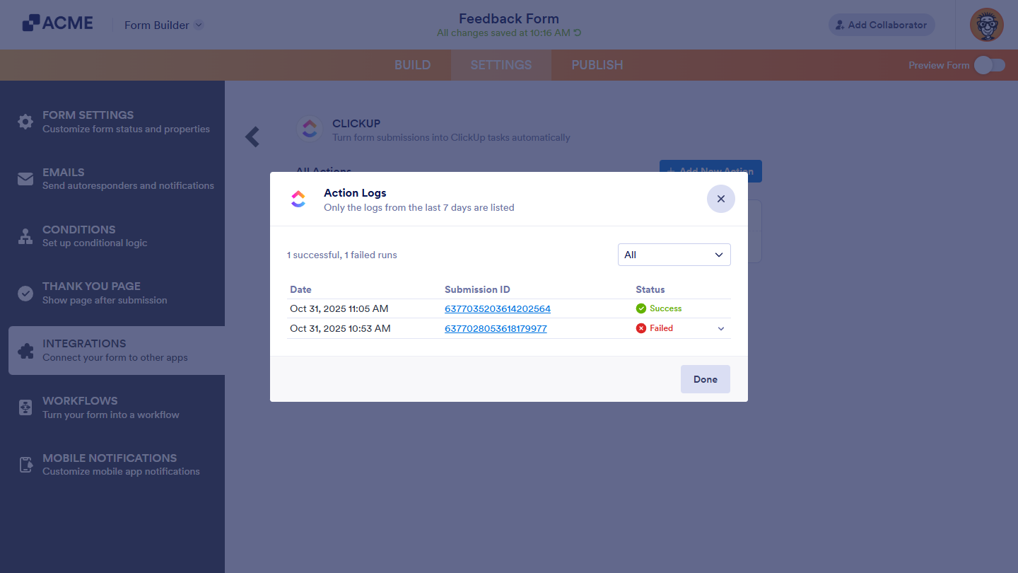 How to Integrate Your Form With ClickUp Image-10