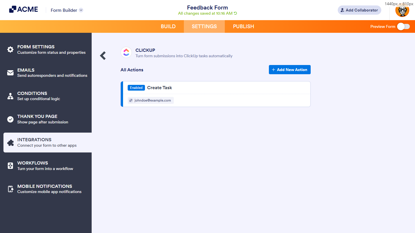 How to Integrate Your Form With ClickUp Image-7