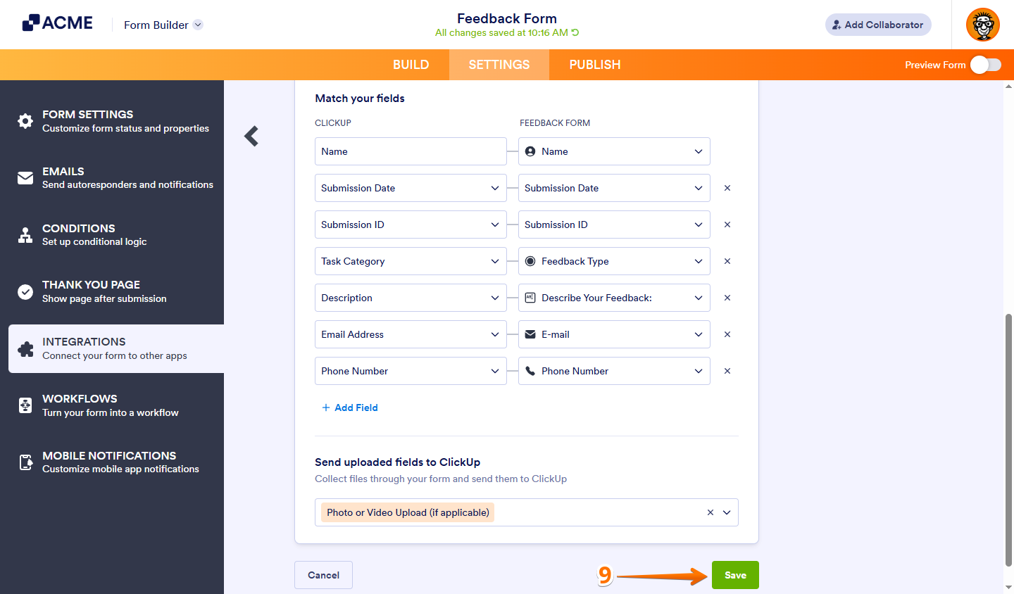 How to Integrate Your Form With ClickUp Image-6