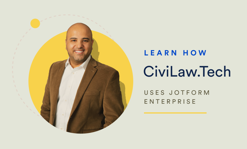 How CiviLaw.Tech uses Jotform Enterprise to bridge the justice gap