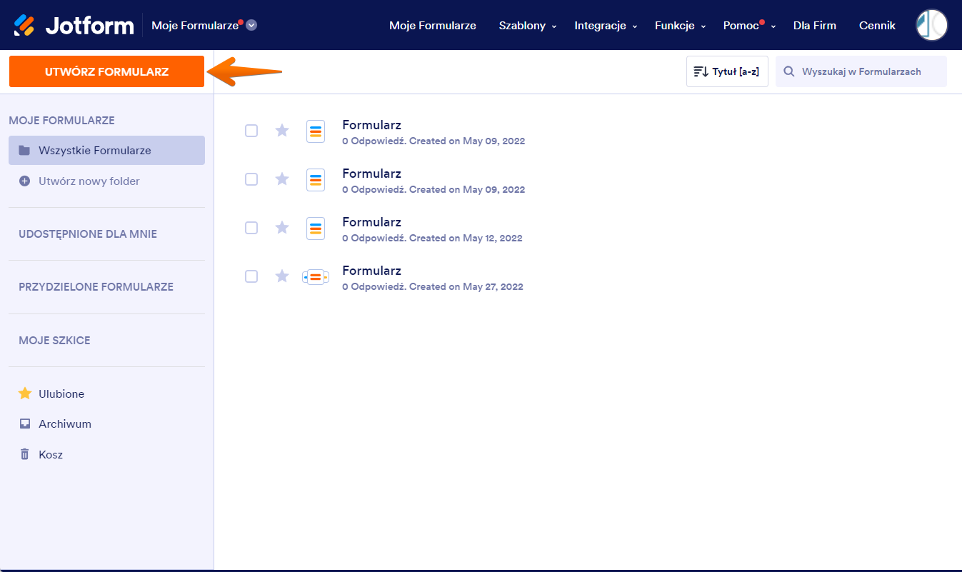 Jak zaimportować formularze Typeform do Jotform Image-2