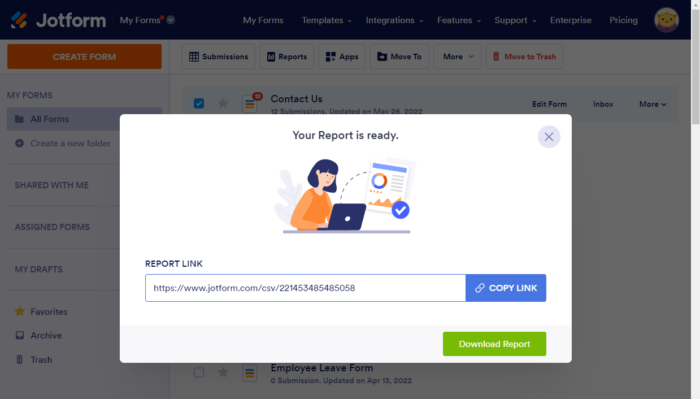 How to Create a CSV Report
