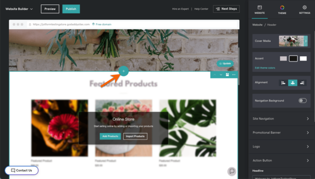 How to Embed Your Jotform Store into Your GoDaddy Website