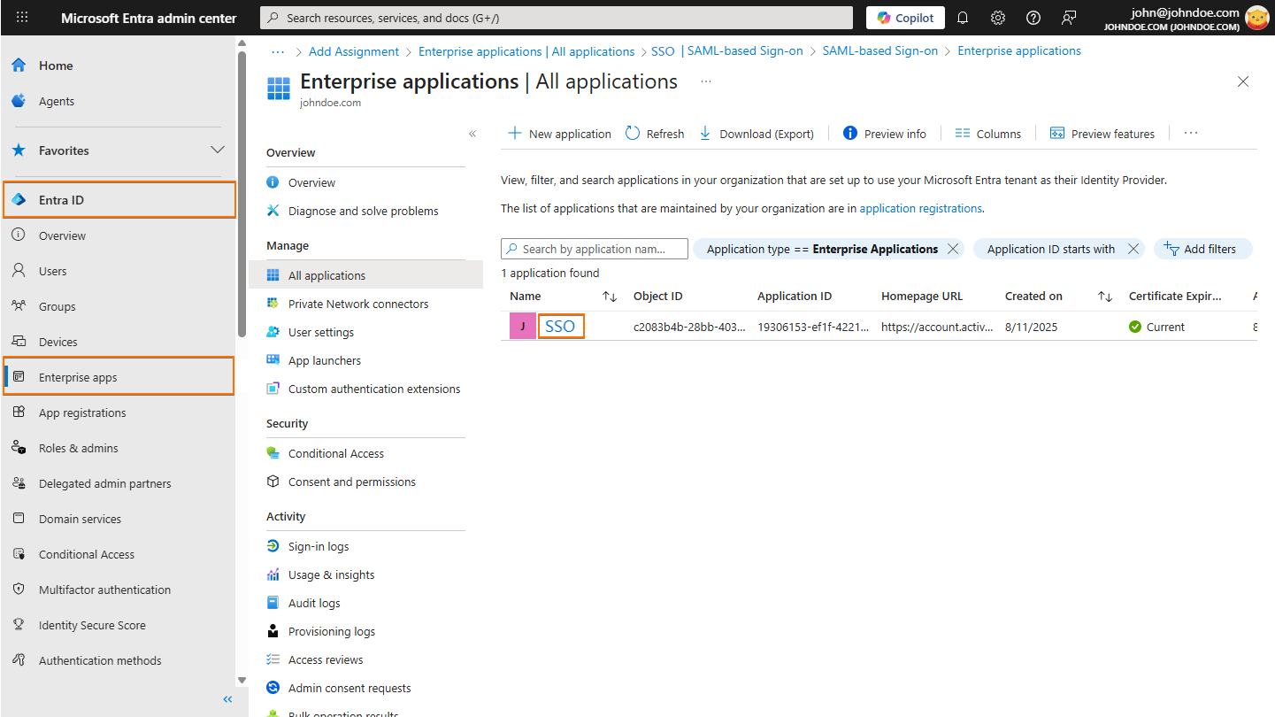 How to Set Up Microsoft Entra ID SSO in Your Organization Image-13