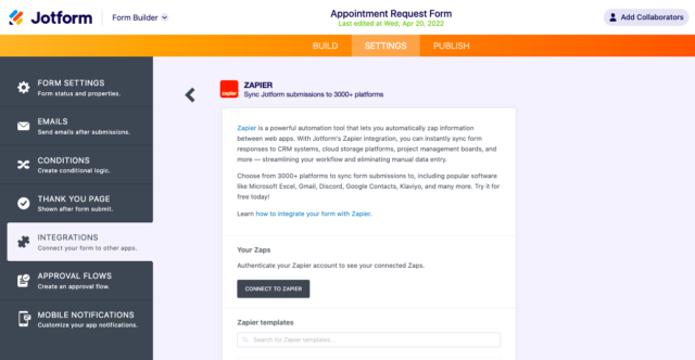 Announcing new Jotform actions in Zapier | The Jotform Blog