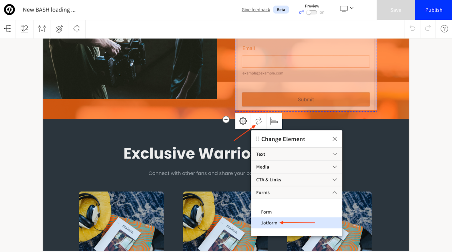 Embed Jotform into the new Unbounce Smart Builder The Jotform Blog