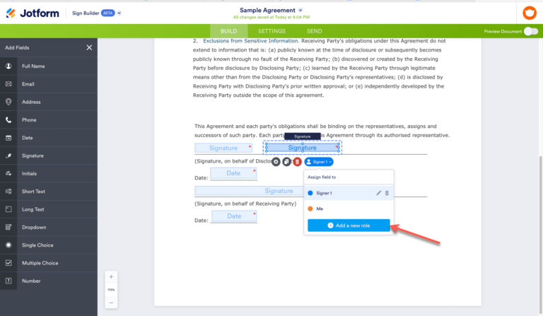 How to Use Jotform Sign