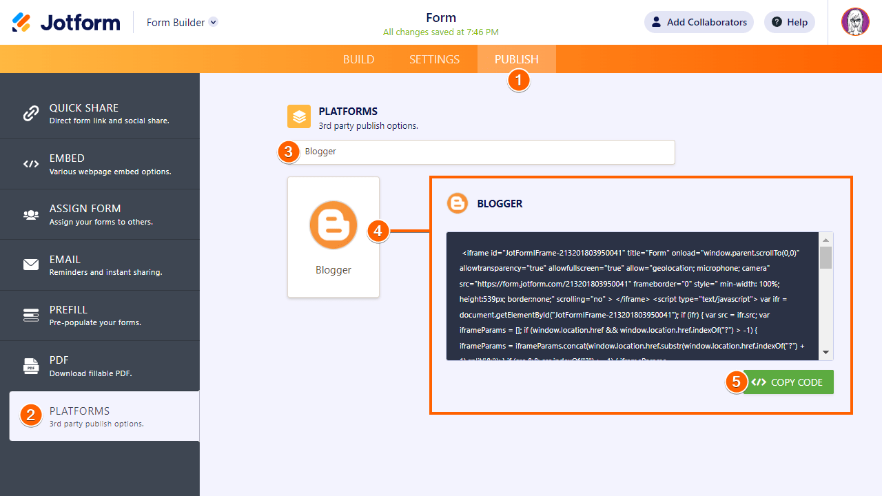 Cara Menambahkan Formulir Kontak di Blogger Image-1