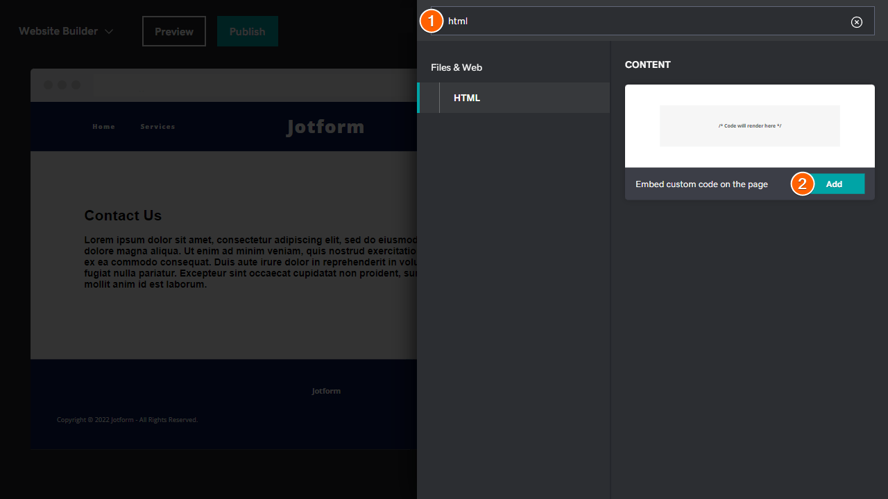 Menambahkan Formulir ke GoDaddy Image-3