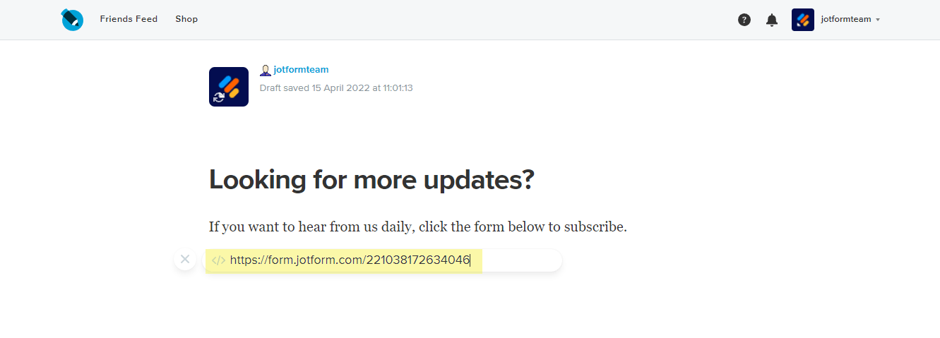 Menambahkan Formulir ke dalam Postingan LiveJournal Image-4