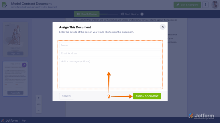 How to Allow Signers to Delegate the Document to Other Signers