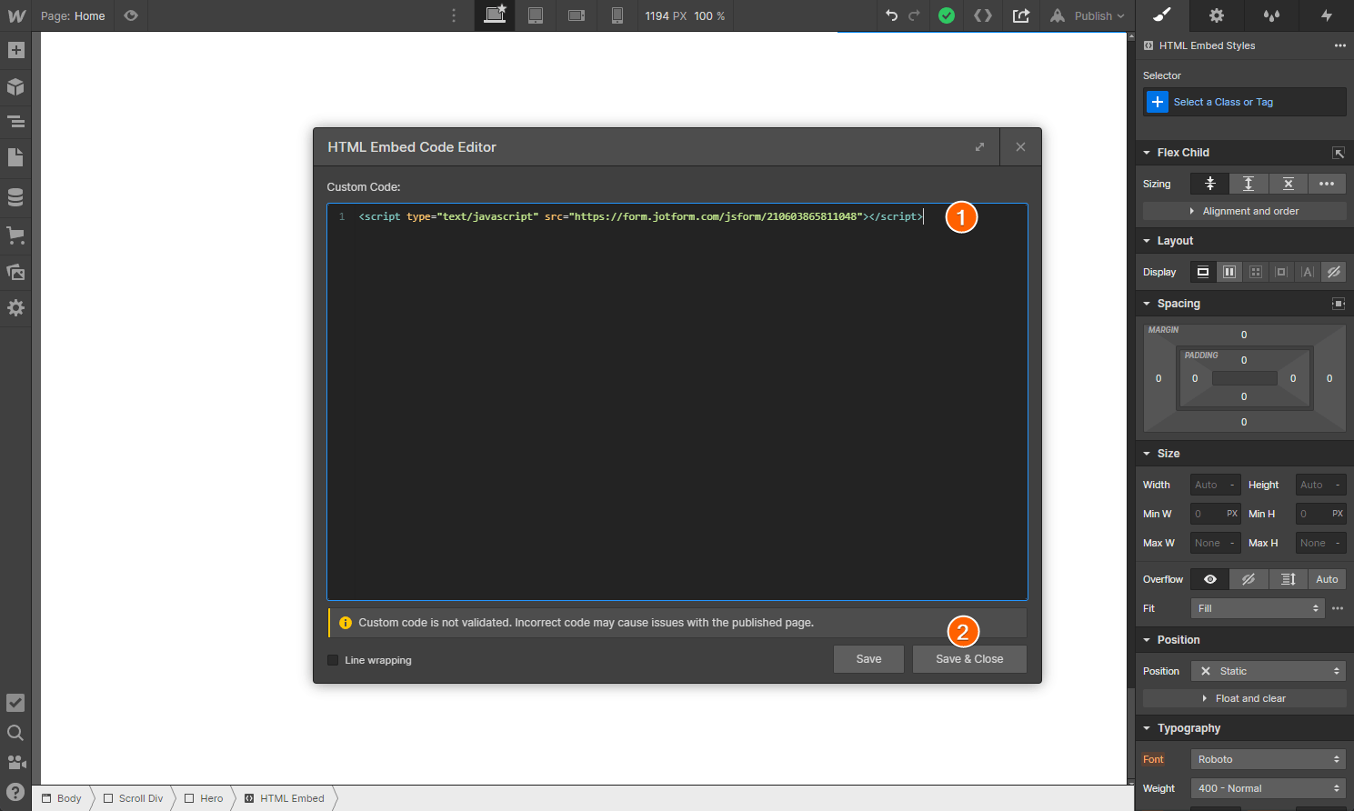 Cara Menambahkan Formulir ke Webflow Image-3