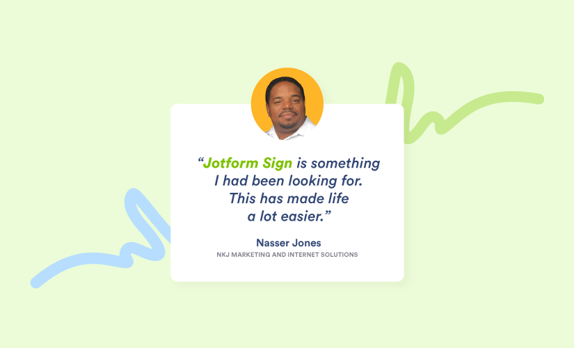 How a consultant uses Jotform Sign to simplify client processes